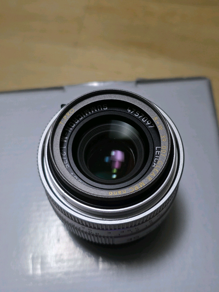 라이카 주미크론 summicron 35.2 현행 실버 판매합니다 이미지