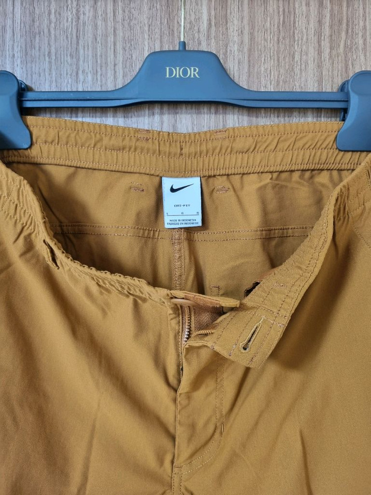 NIKE 나이키 드라이핏 카펜터 팬츠 브라운 면바지 L사이즈 허리 32사이즈 판매합니다~! 이미지