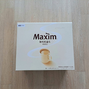 맥심 화이트골드 커피믹스 400개입 이미지