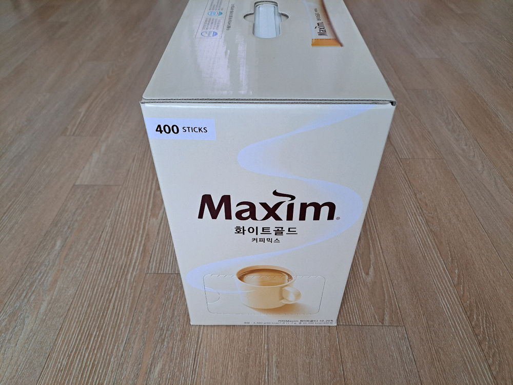 맥심 화이트골드 커피믹스 400개입 이미지