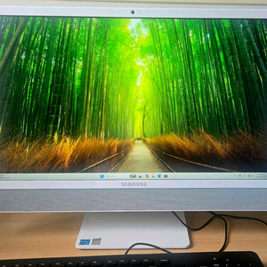 삼성 올인원 PC (일체형 컴퓨터) 상태 최상 / 램 8GB / M.2 NVMe SSD 128GB + HDD 1TB 이미지