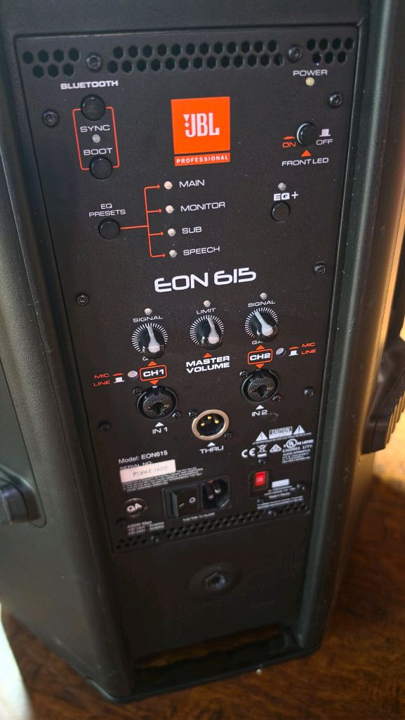 JBL EON 615스피커2통 이미지