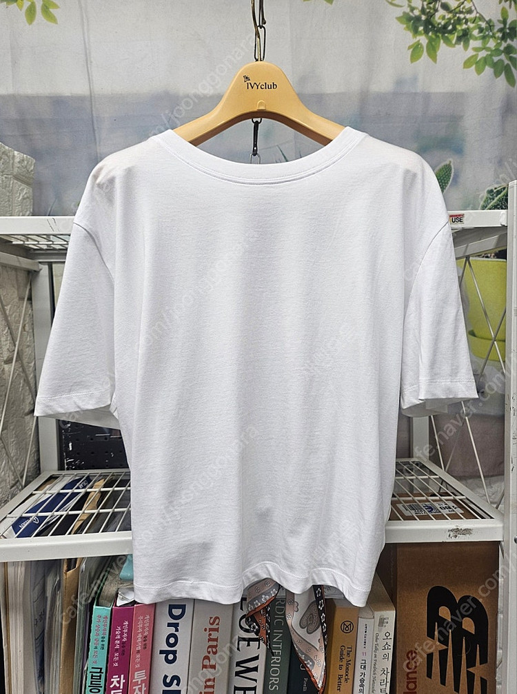 산드로 여성 반팔티 크롭티 66 M 라운드넥 스카프 WL10 이미지