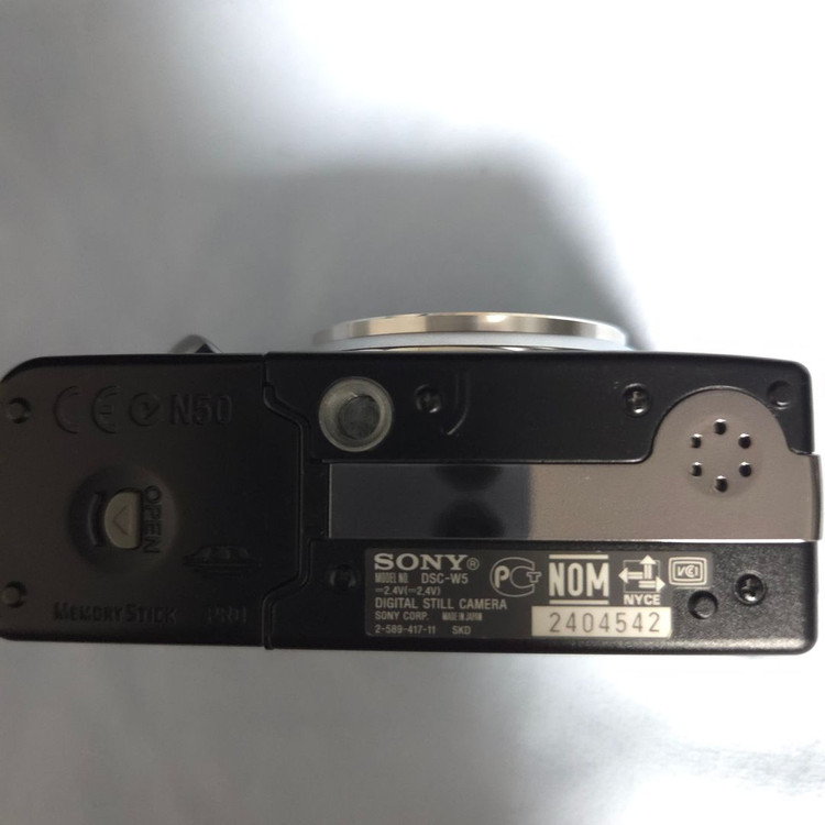 디지털 카메라 소니 사이버샷 dsc-w5 디카 이미지