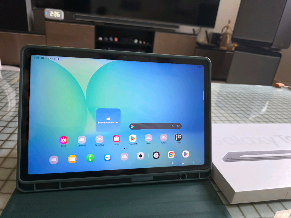 삼성 갤럭시탭 S10 FE 5G 128GB 그레이 이미지