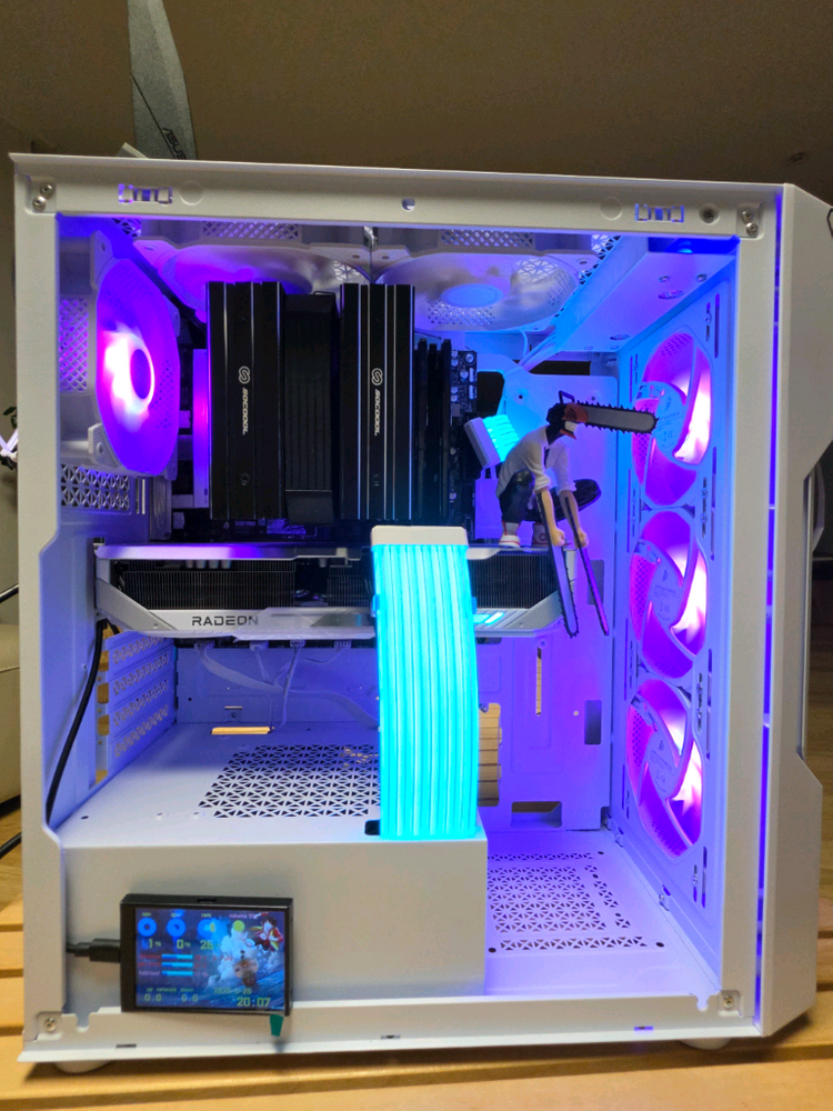 초고사양 게이밍 데스크탑 9800X3D 9070xt 32g 1tb 이미지