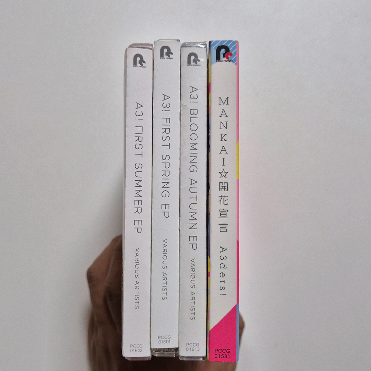 A3! 아삼, 에이쓰리 CD 미니앨범 4종 세트 이미지