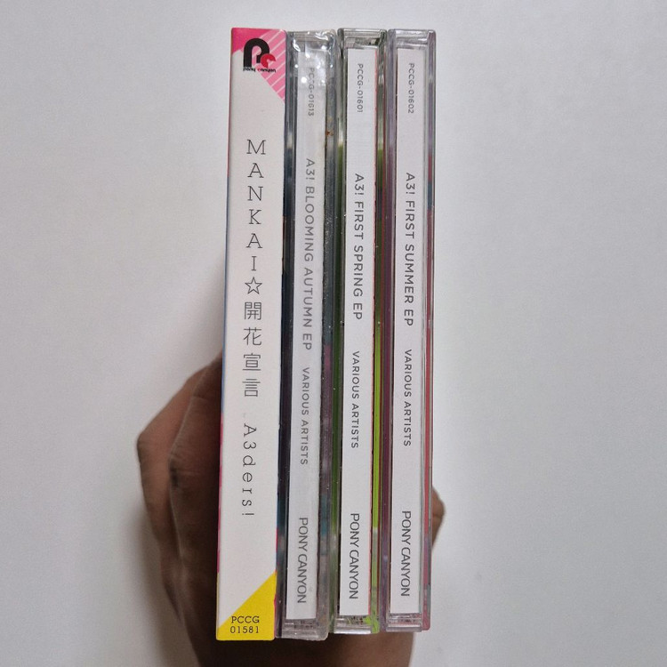 A3! 아삼, 에이쓰리 CD 미니앨범 4종 세트 이미지