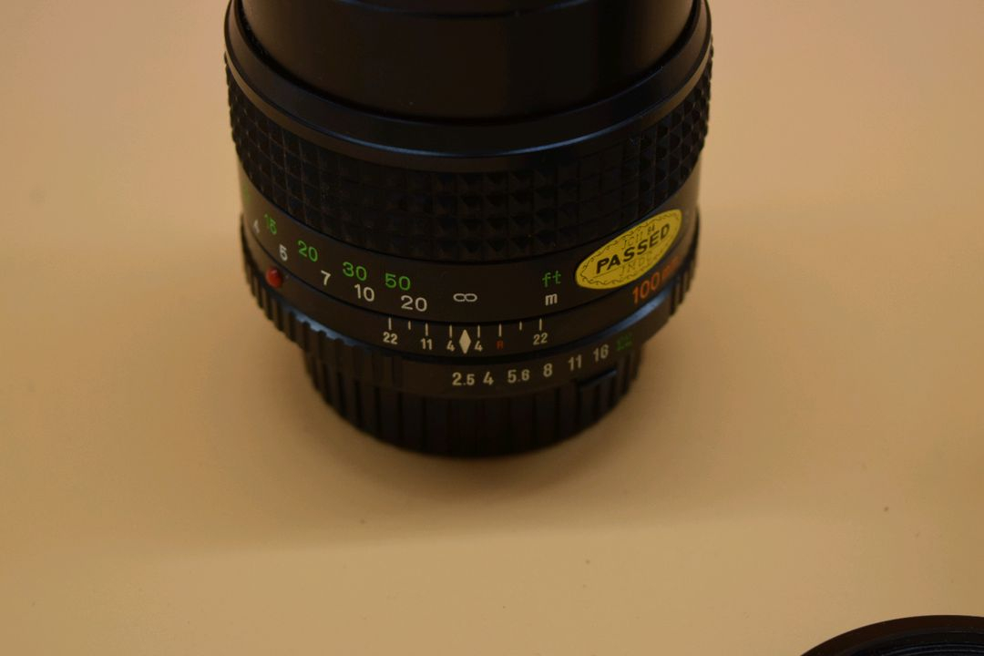 [수동렌즈] MINOLTA MD 100MM F2.5 FOR MD/MC 이미지