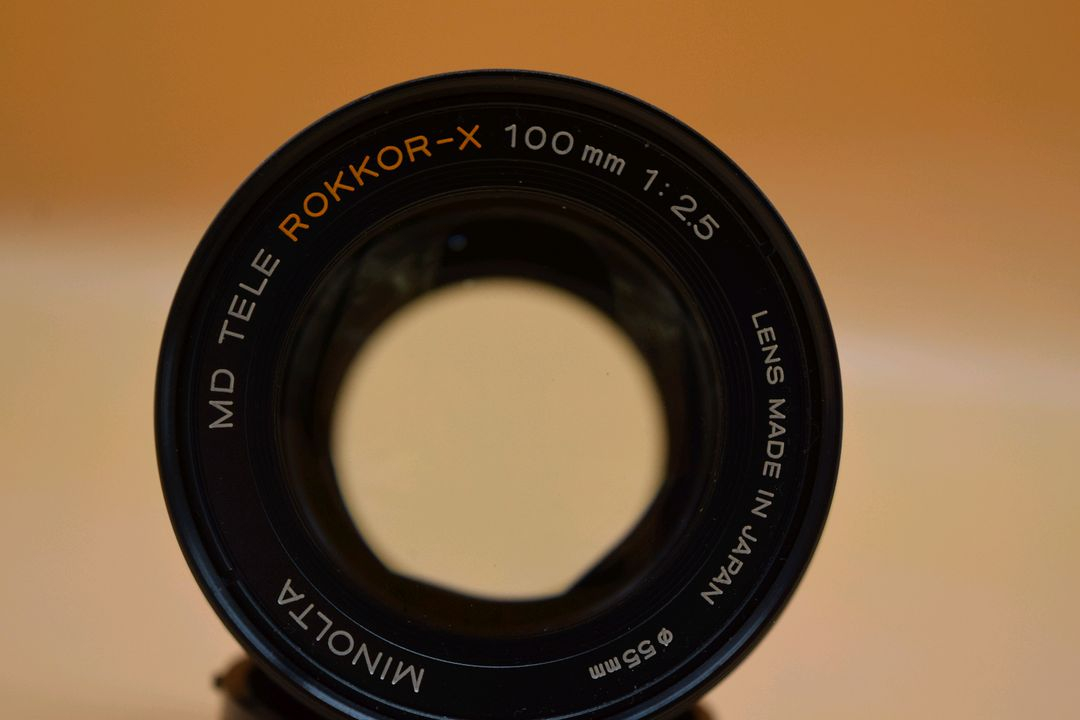 [수동렌즈] MINOLTA MD 100MM F2.5 FOR MD/MC 이미지