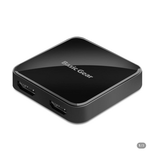 베이직기어 4K 동시출력 HDMI 분배기 미개봉 새상품 판매합니다. 이미지