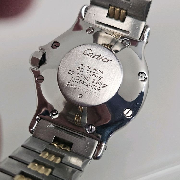 까르띠에 산토스 빈티지 시계 30mm 이미지