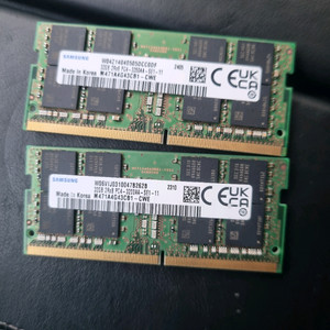 삼성 노트북 메모리 DDR4 3200 32G 싸게 팔아요 이미지
