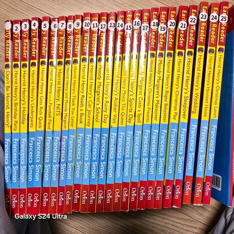 HORRID HENRY 총26권(워드북포함)정품 이미지