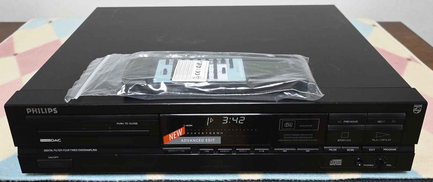 필립스 CD 플래이어 CD614 이미지