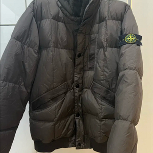 스톤아일랜드 크링클랩스 다크브라운패딩 xl (새상품급) 이미지