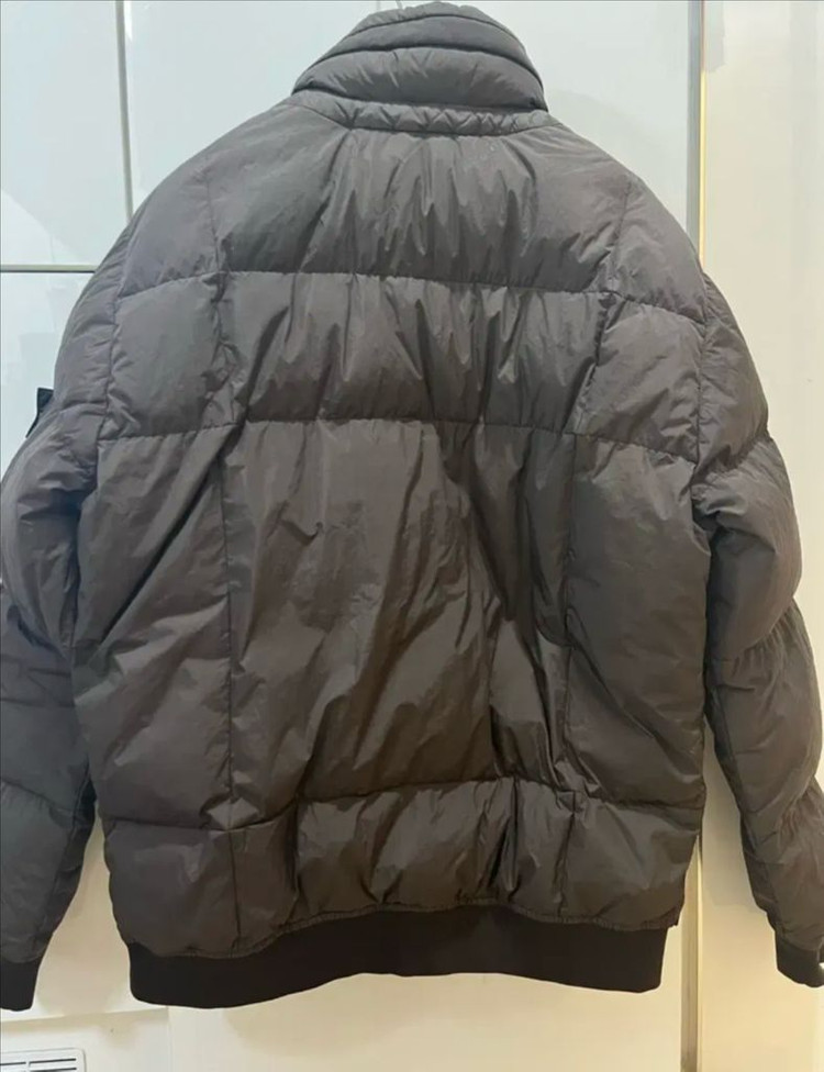 스톤아일랜드 크링클랩스 다크브라운패딩 xl (새상품급) 이미지