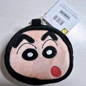 짱구는 못말려 짱구 얼굴 파우치 키링 이미지