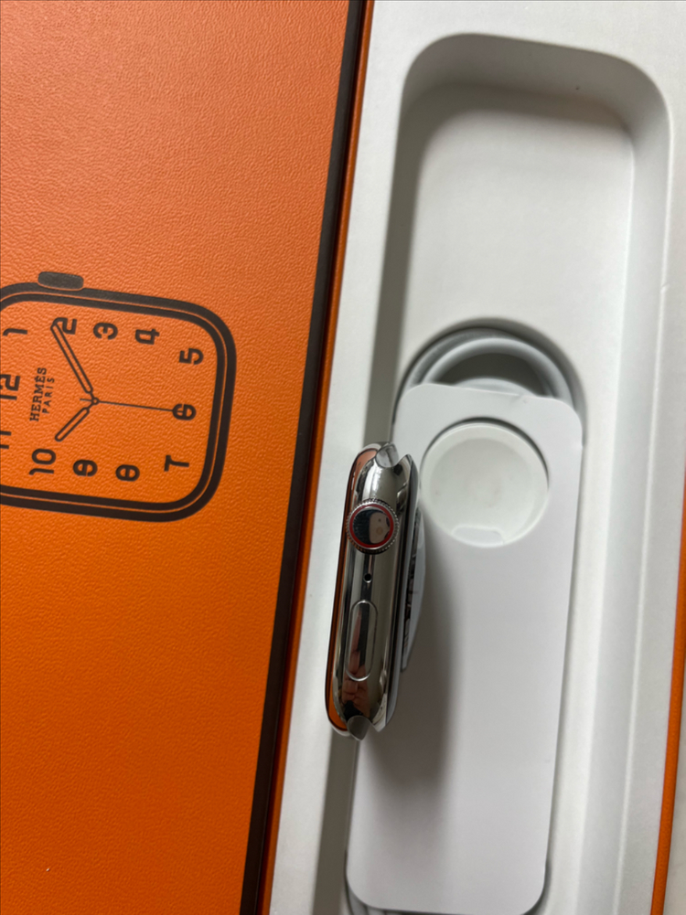 애플워치8에르메스 45mm 실버 SSS급 이미지