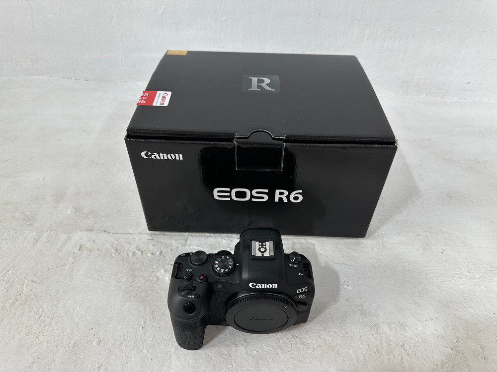 캐논 미러리스 canon eos R6 정품 바디 중고 팝니다 이미지