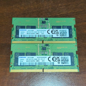 삼성 램 DDR5-5600 8GB 2개 랩탑 이미지