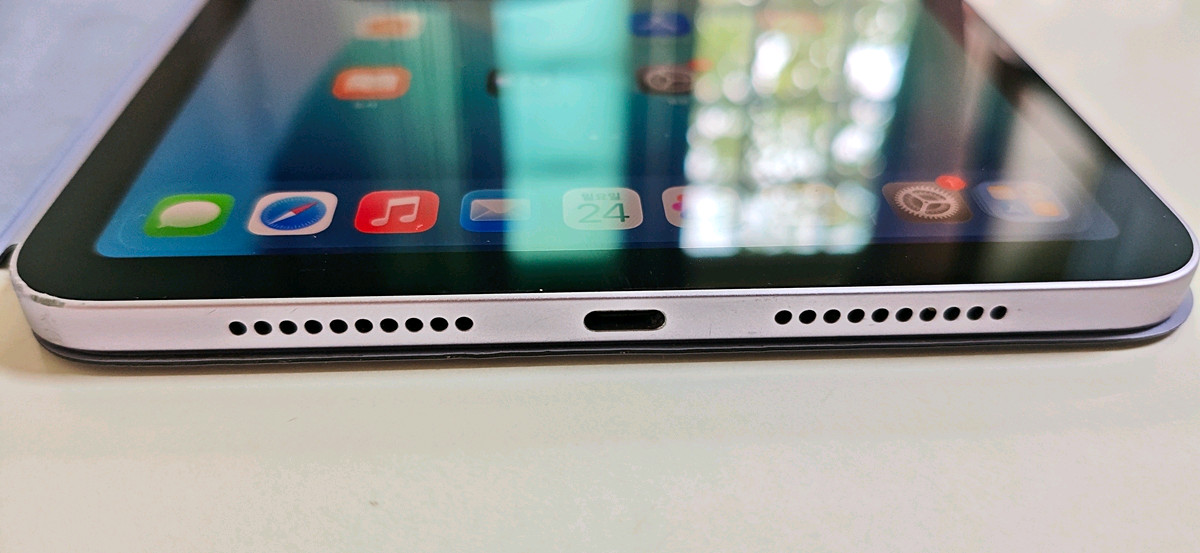 아이패드미니7 256G 실버 배터리 94%+구조독 펜슬 이미지