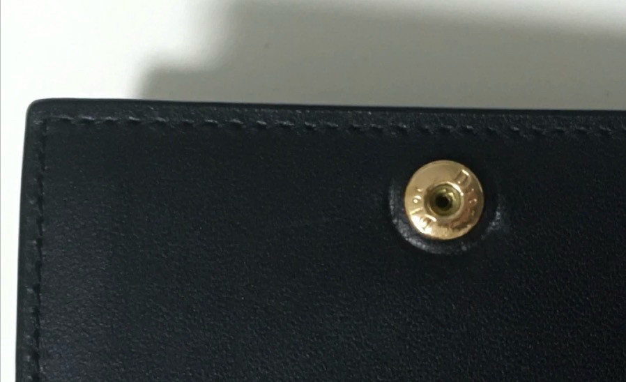 디올 레이디 디올 카드지갑 블랙 이미지
