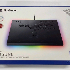 레이저 키츠네 PS5 공식 레버리스 / 철권8 스트6 올버튼 컨트롤러 이미지