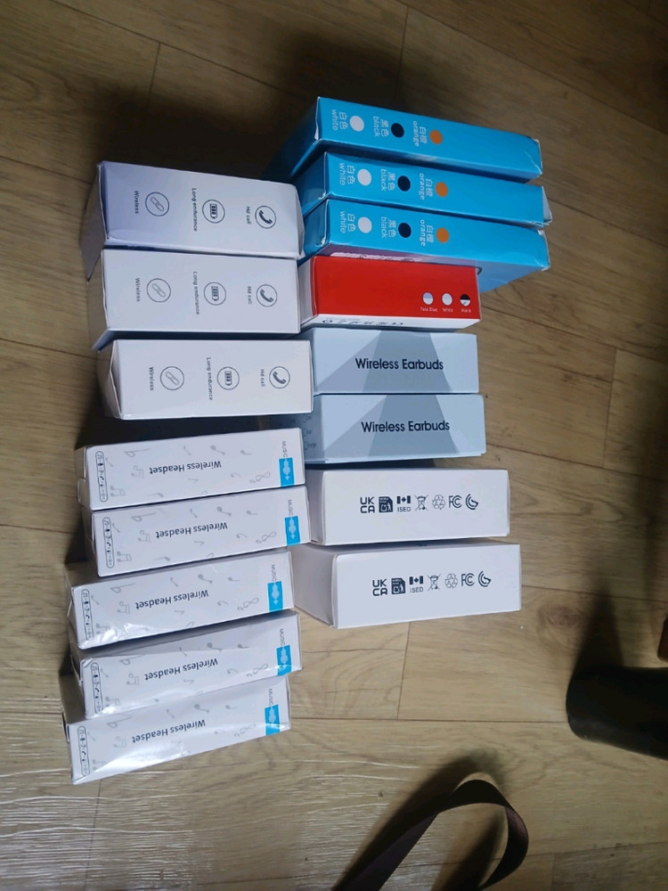 고급형 블루투스 이어폰(블랙) 이미지