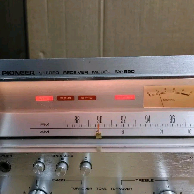 파이오니아 PIONEER SX 950 리시버 (오디오 앰프 스피커 LP 이미지