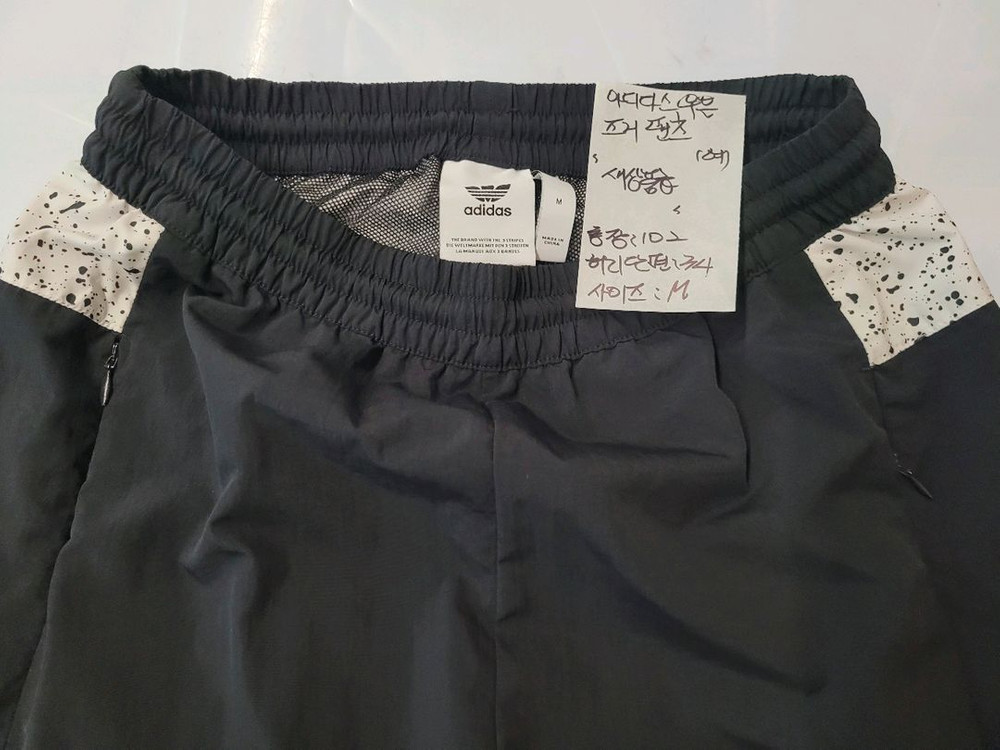 아디다스 우븐 조거팬츠 여성 M 새상품급 이미지