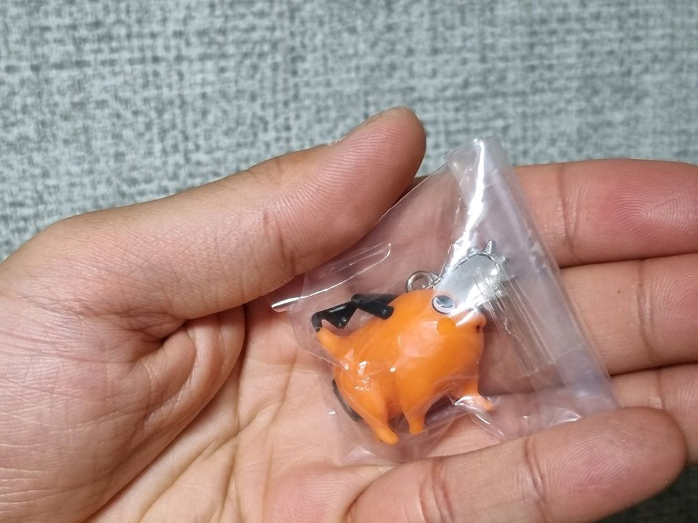 네고가능, 새상품 체인소맨 포치타 인형키링, 피규어키링 세트 일괄 이미지