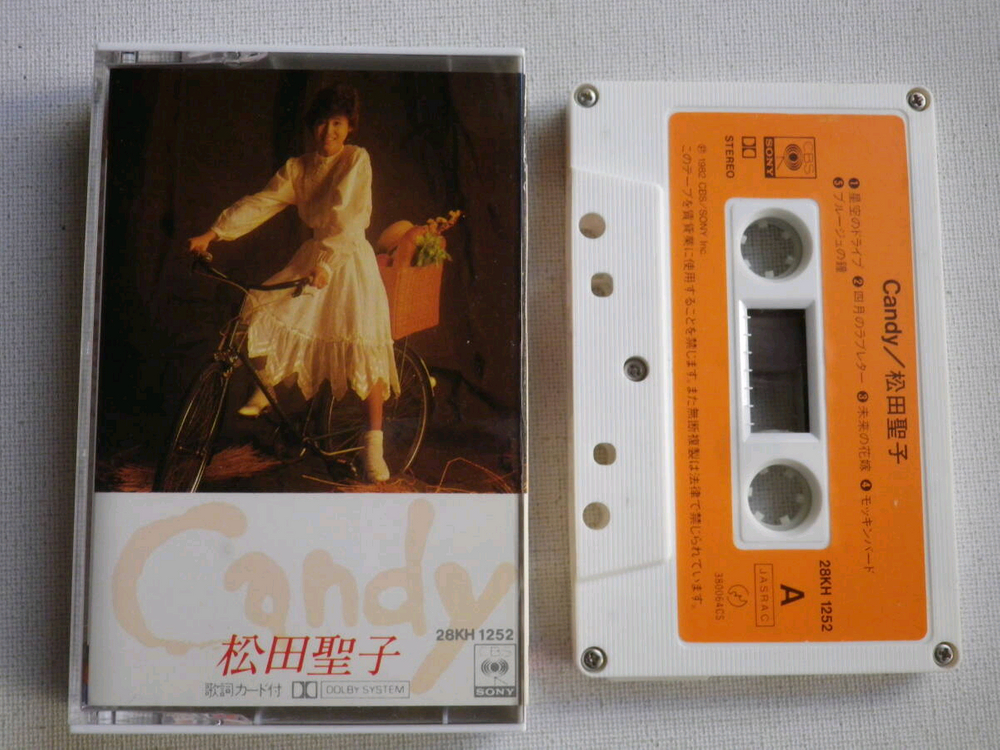 마츠다세이코 명반 6집 CANDY 카세트 테이프 이미지