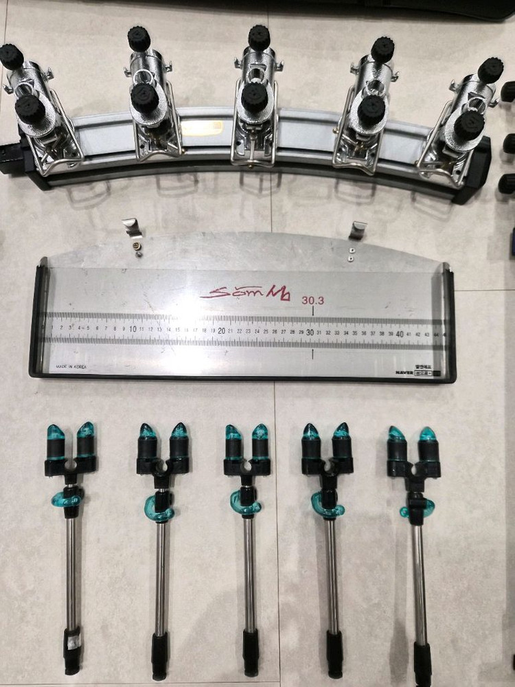우경은장5단받침틀섶다리 우경받침틀섶다리세트 민물낚시받침틀 이미지