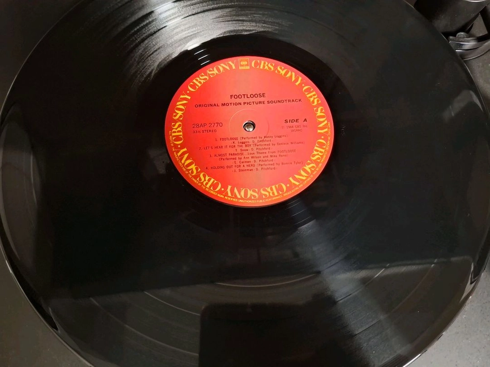 <단순개봉> Footloose O.S.T. 일본초판 엘피 LP 이미지