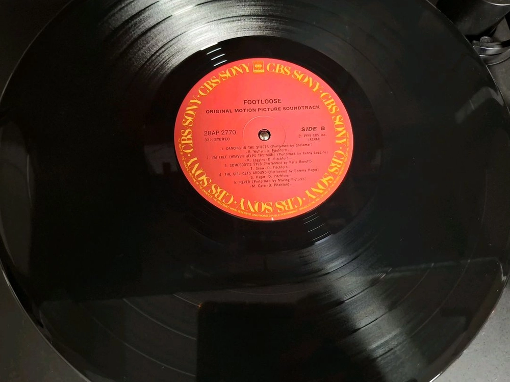 <단순개봉> Footloose O.S.T. 일본초판 엘피 LP 이미지