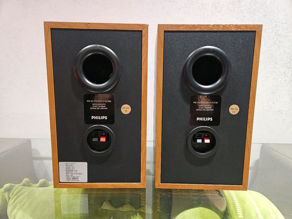 필립스 FB MZ-33 북쉘프 스피커 팔아요 이미지