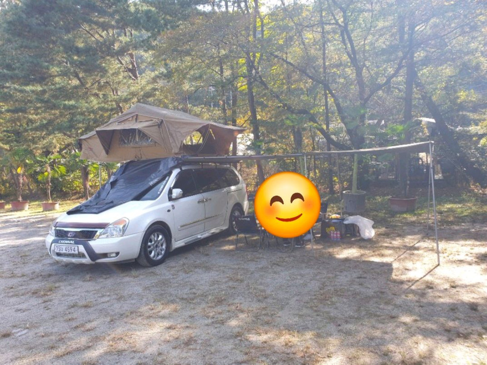 야마비시 루프탑텐트와어닝 이미지
