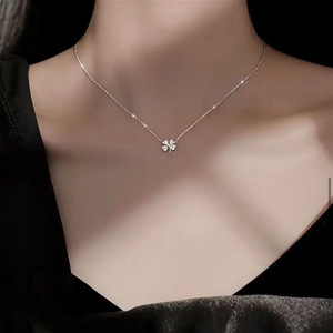 네잎클로버 목걸이 여성 주얼리(새상품) 이미지