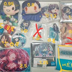 프세카 프로세카 시라안 캔뱃지 인형 링라이트 아크릴 도장 칭호뱃지 판매 이미지