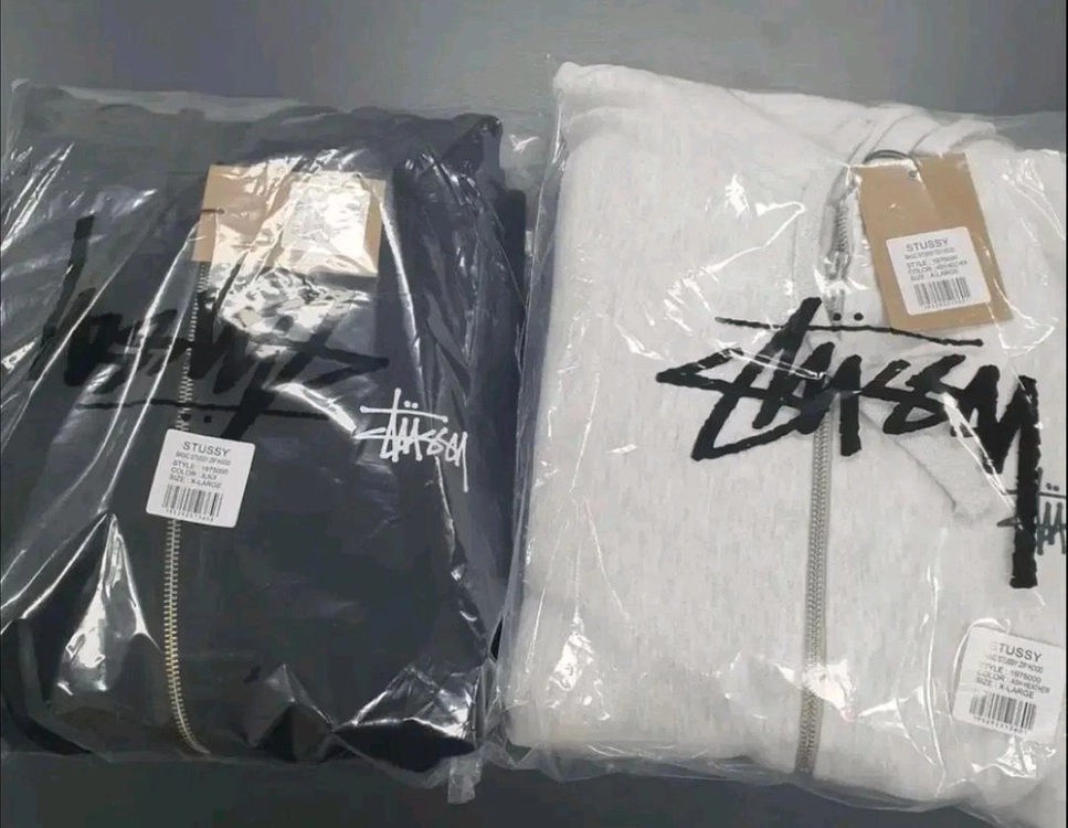 스투시 후드집업 애쉬/블랙/그레이 이미지