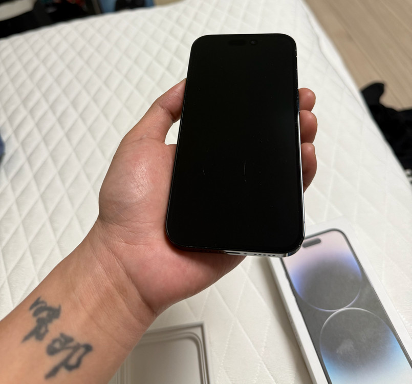 14pro 256gb 스페이스그레이 효율100 이미지