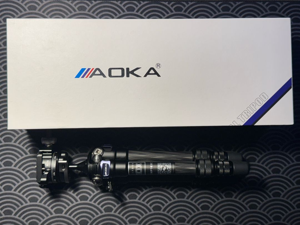 Aoka CMP163C 아오카 초경량 여행용 카메라 삼각대(400g) + BC16 이미지