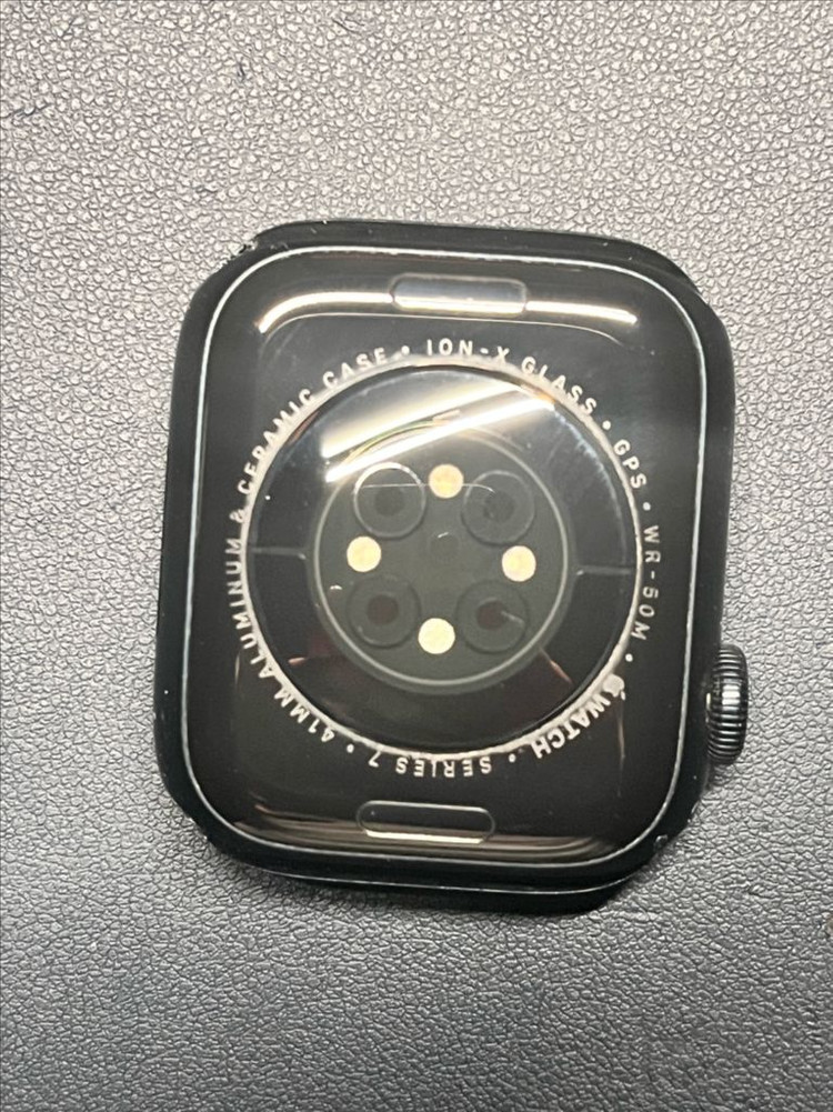 애플워치7 41mm 블루 부품용 gps 이미지