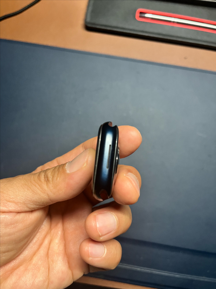 애플워치7 41mm 블루 부품용 gps 이미지