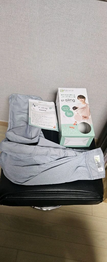 (새상품)케라타 메쉬 베이비슬링 아기띠 신생아 포대기 6가지 사용법 이미지