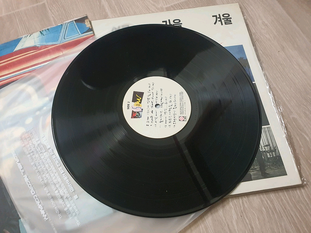 LP 레코드판 이미지