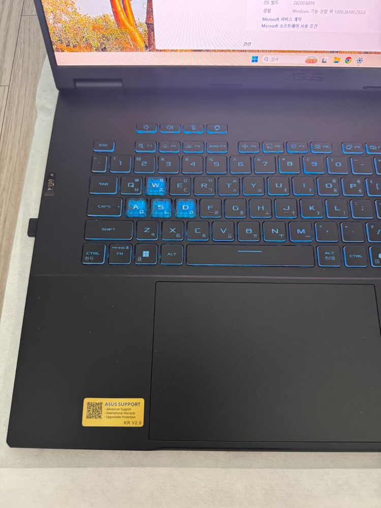 ASUS TUF Gaming A18 RTX5070 RAM 32GB 노트북 이미지