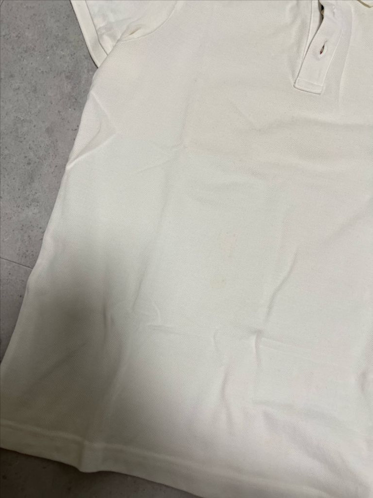 몽클레어 흰색반팔카라티 정품 m 이미지