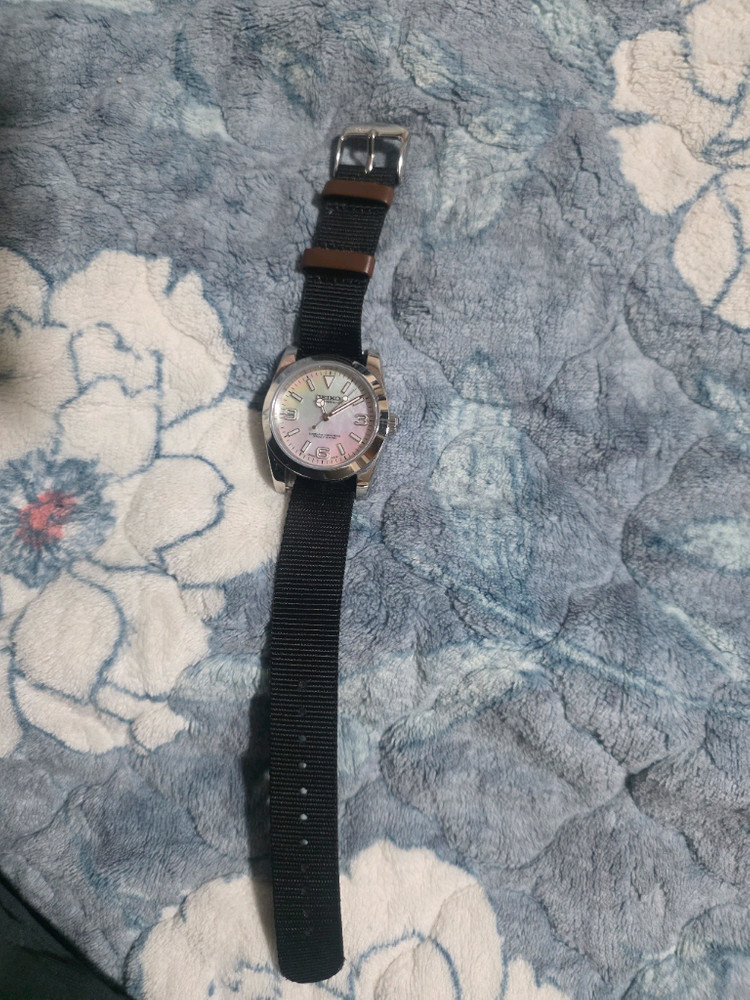 세이코mod 익스플로러 자개판 36mm 이미지